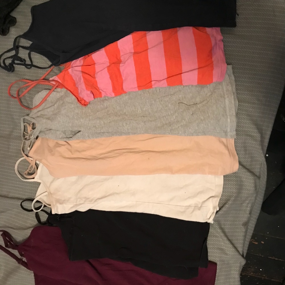 American Eagle and PINK tank tops
